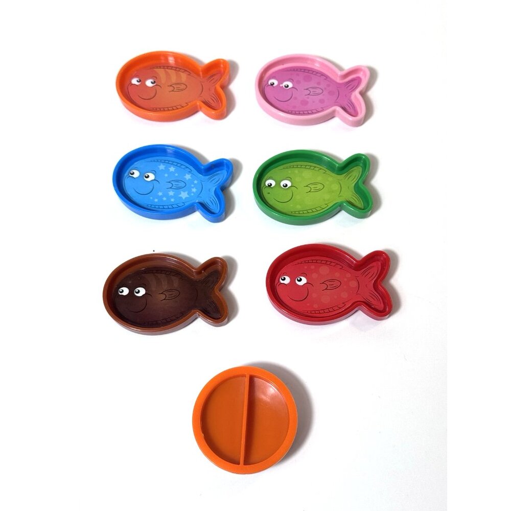 The Learning Journey Learn with Me Color Fish Bowl 6 Replacement Fish And Cover